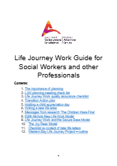 Life Journey Work Guide for Social Workers and Other Professionals
