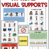 At Home Visual Supports autism daily timetable pdf print