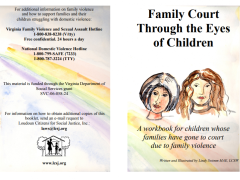 Family Court Through the Eyes of Children A Workbook for Children whose Families Have Gone to Court due to Family Violence