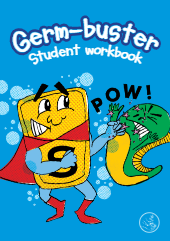 Germ-Buster Student Workbook Fun Hygiene Education for Children lessons