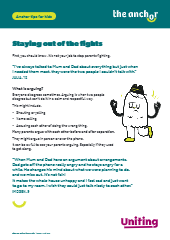 Staying Out of the Fights print free booklet