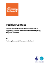 Positive Contact: A Guide for Supervisors