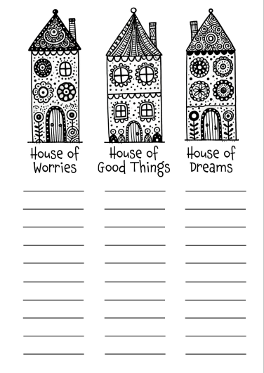 Three houses tool free template pdf social work